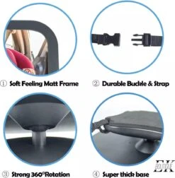 Merkloos EK Boutique 'autostoel Spiegel' 'Autospiegel Baby 360°' 'Achterbankspiegel Kinderen' 'Baby Veiligheid Accessoires' 'Kinderspiegel' 'Autospiegel Baby Verstelbaar' -Aanbiedingen BIBS Winkel 1177x1200 9