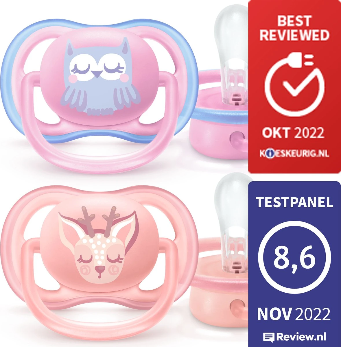 Philips Avent Ultra Air SCF085/02 - Fopspeen - 0-6 Maanden - 2 Stuks 12 Philips Avent Ultra Air SCF085/02 - Fopspeen - 0-6 Maanden - 2 Stuks - Afbeelding 12