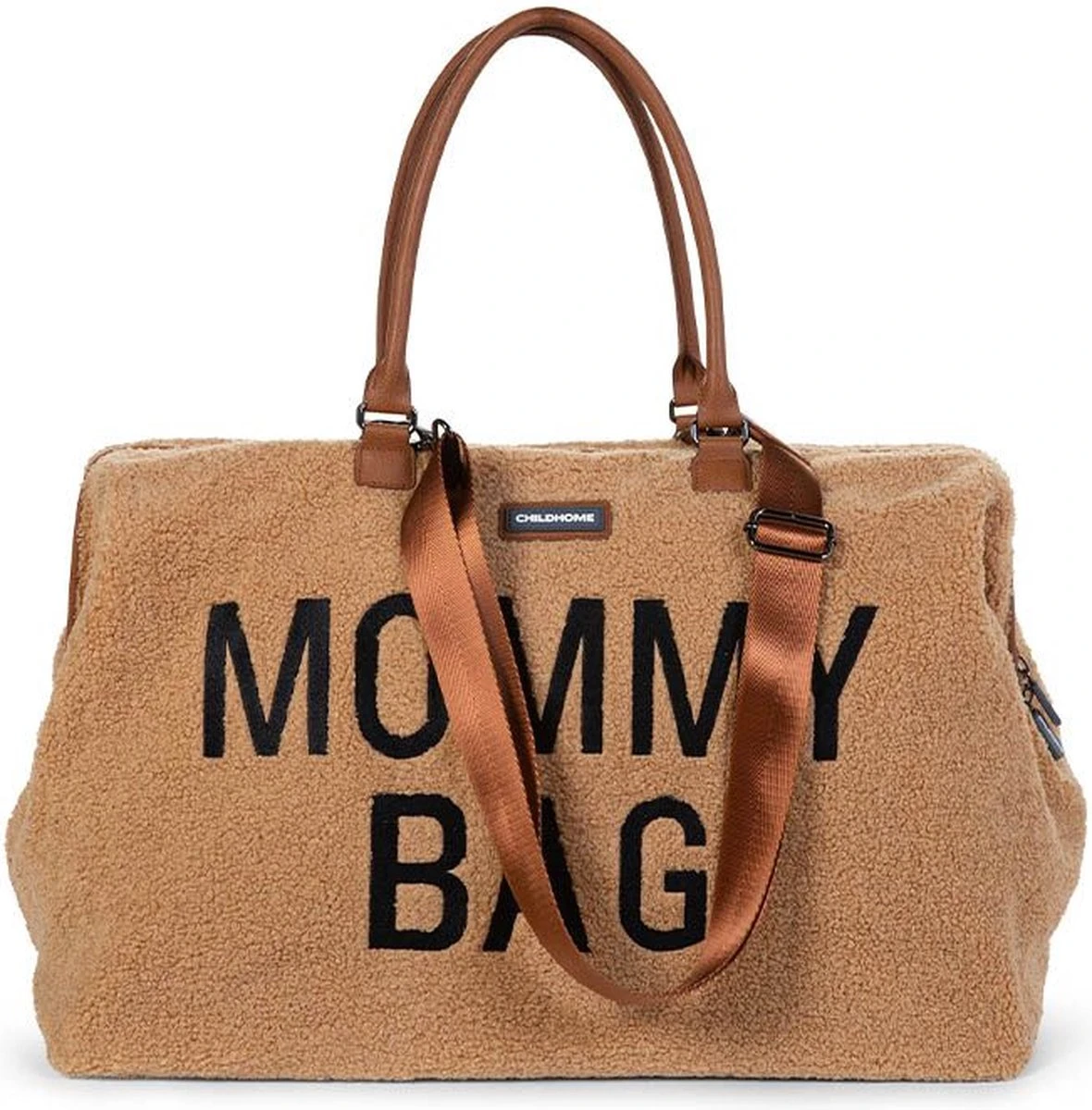 Childhome Mommy Bag Groot - Teddy - Beige 17 Childhome Mommy Bag Groot - Teddy - Beige - Afbeelding 17