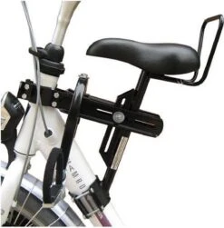 Zadel Op Stang Model 4 Kinderzitje Voor Damesfiets Met Enkele Oversized Onderbuis - Nooit Meer Zwaar Sturen