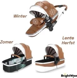Merkloos BrightWise® Luxe Kinderwagen 3 In 1 Voldoet Aan Alle Europese Veiligheidscertificaten - Wandelwagen - Kinderwagen 3-in-1 Incl Autostoel - Kinderwagen Maxi Cosi – Buggy 3 In 1 - Newborn - Leer - Bruin 26 Merkloos BrightWise® Luxe Kinderwagen 3 In 1 Voldoet Aan Alle Europese Veiligheidscertificaten - Wandelwagen - Kinderwagen 3-in-1 Incl Autostoel - Kinderwagen Maxi Cosi – Buggy 3 In 1 - Newborn - Leer - Bruin -Aanbiedingen BIBS Winkel 1181x1200 21