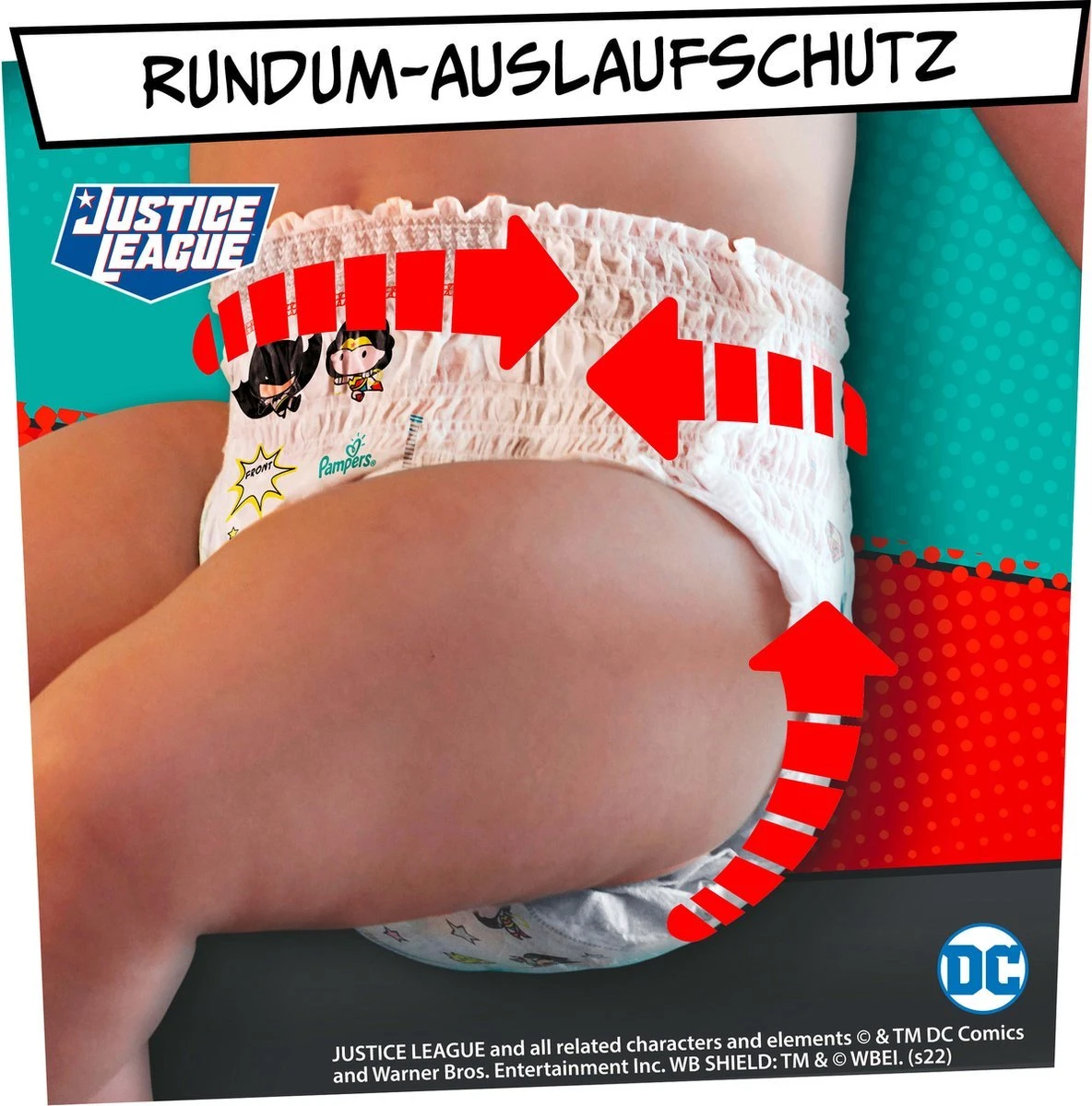 Pampers® Pampers Baby-Dry Pants Maat 4 - 240 Luierbroekjes - Super Heroes 3 Pampers® Pampers Baby-Dry Pants Maat 4 - 240 Luierbroekjes - Super Heroes - Afbeelding 3