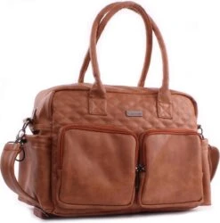 Kidzroom Vision Of Love Luiertas - Bruin - Verschoonmatje - Versteldbare Schouderband -Aanbiedingen BIBS Winkel 1185x1200 18