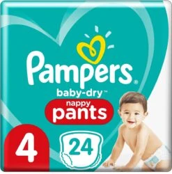 Pampers® Pampers Baby-Dry Pants Maat 4 (9kg-15kg) - 24 Luierbroekjes 28 Pampers® Pampers Baby-Dry Pants Maat 4 (9kg-15kg) - 24 Luierbroekjes -Aanbiedingen BIBS Winkel 1186x1200 3