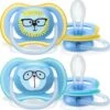 Philips Avent Ultra Air Fopspeen Blauw Leeuw/beer 18m+