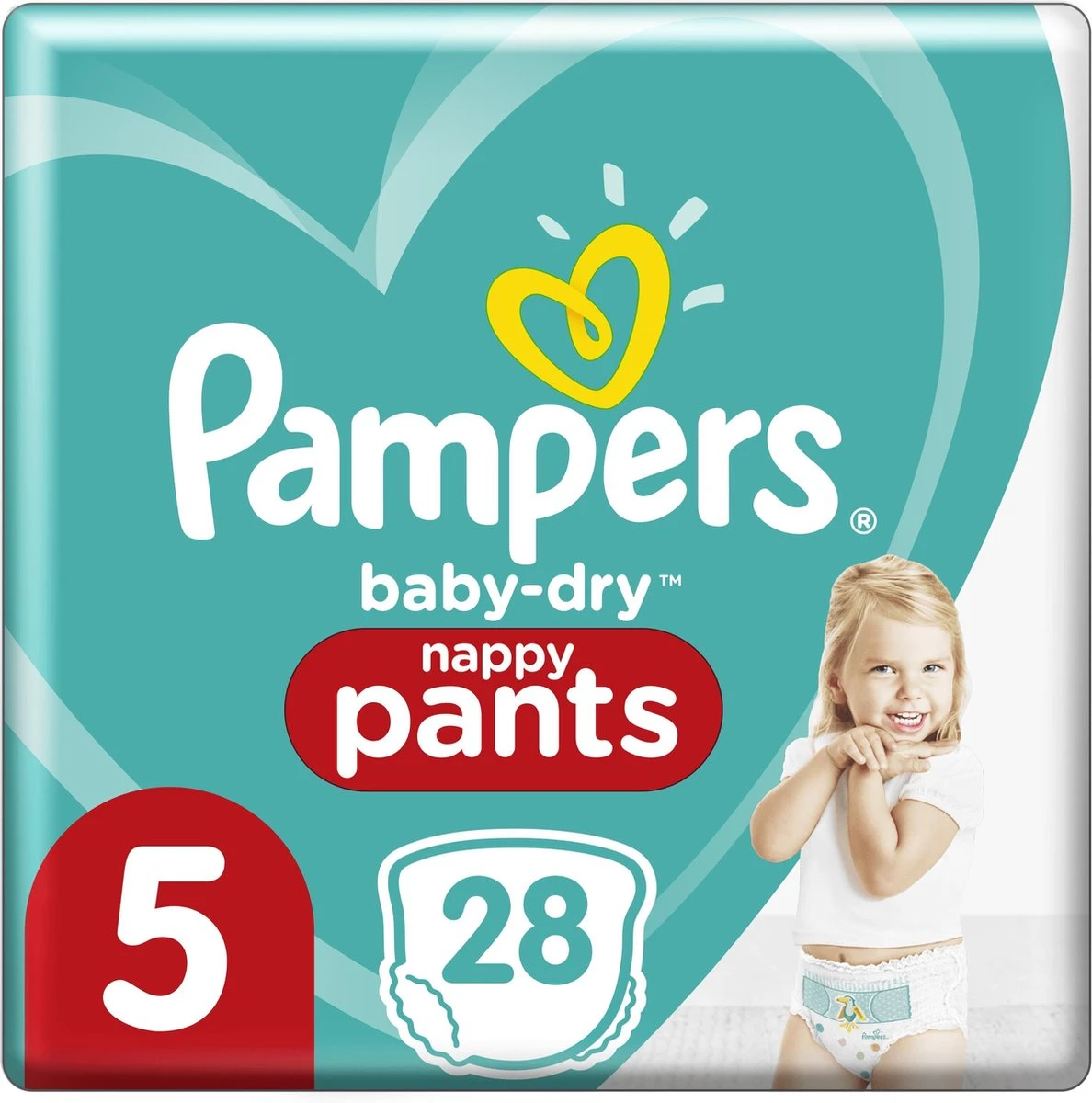 Pampers® Pampers Baby Dry Pants Maat 5 - 28 Luierbroekjes 14 Pampers® Pampers Baby Dry Pants Maat 5 - 28 Luierbroekjes - Afbeelding 14