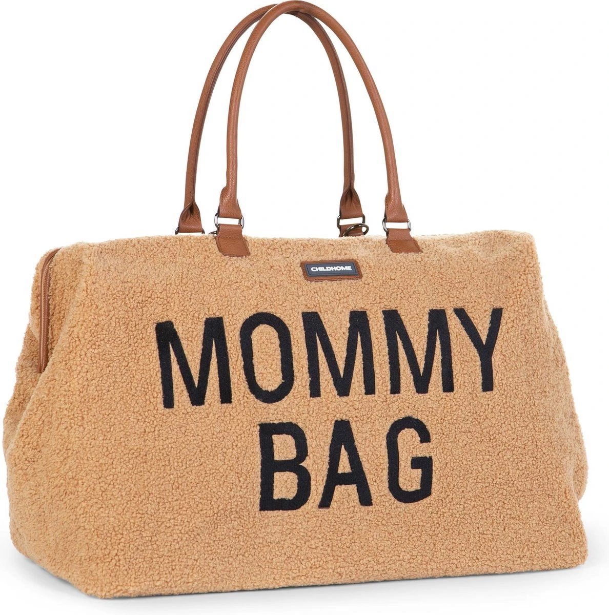 Childhome Mommy Bag Groot - Teddy - Beige 11 Childhome Mommy Bag Groot - Teddy - Beige - Afbeelding 11