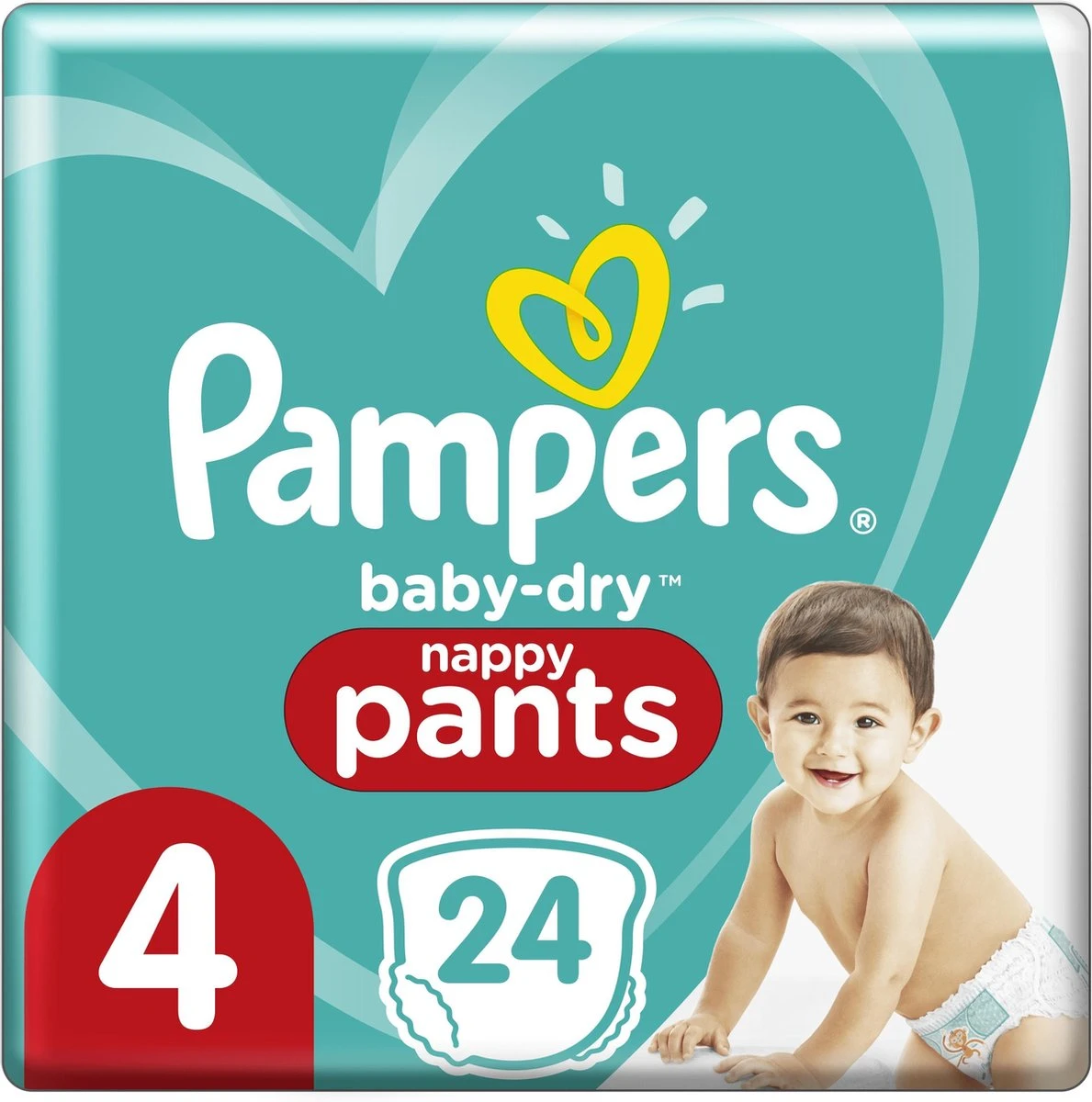 Pampers® Pampers Baby-Dry Pants Maat 4 (9kg-15kg) - 24 Luierbroekjes 8 Pampers® Pampers Baby-Dry Pants Maat 4 (9kg-15kg) - 24 Luierbroekjes - Afbeelding 8