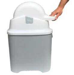 DiaperChamp ONE - Soft Silver - Standaard Luieremmer 22 DiaperChamp ONE - Soft Silver - Standaard Luieremmer -Aanbiedingen BIBS Winkel 1189x1200 5