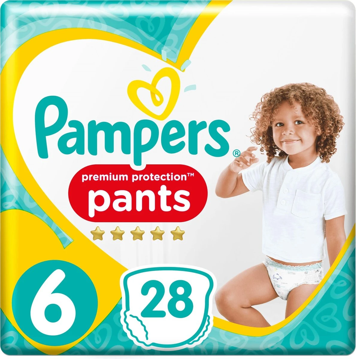 Pampers® Pampers - Premium Protection Pants - Maat 6 - Mega Pack - 84 Luierbroekjes 3 Pampers® Pampers - Premium Protection Pants - Maat 6 - Mega Pack - 84 Luierbroekjes - Afbeelding 3