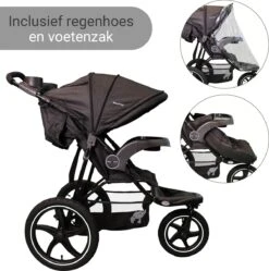 Babyphant Luxe Yasmin Hardloop Kinderwagen – Jogging Buggy - Runner -Aanbiedingen BIBS Winkel 1190x1200 28