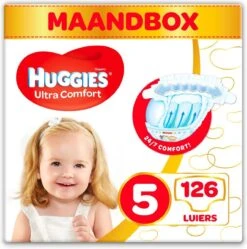Huggies Luiers - Maat 5 (11 Tot 25 Kg) - 252 Stuks (6x42) - Voordeelverpakking -Aanbiedingen BIBS Winkel 1190x1200 3