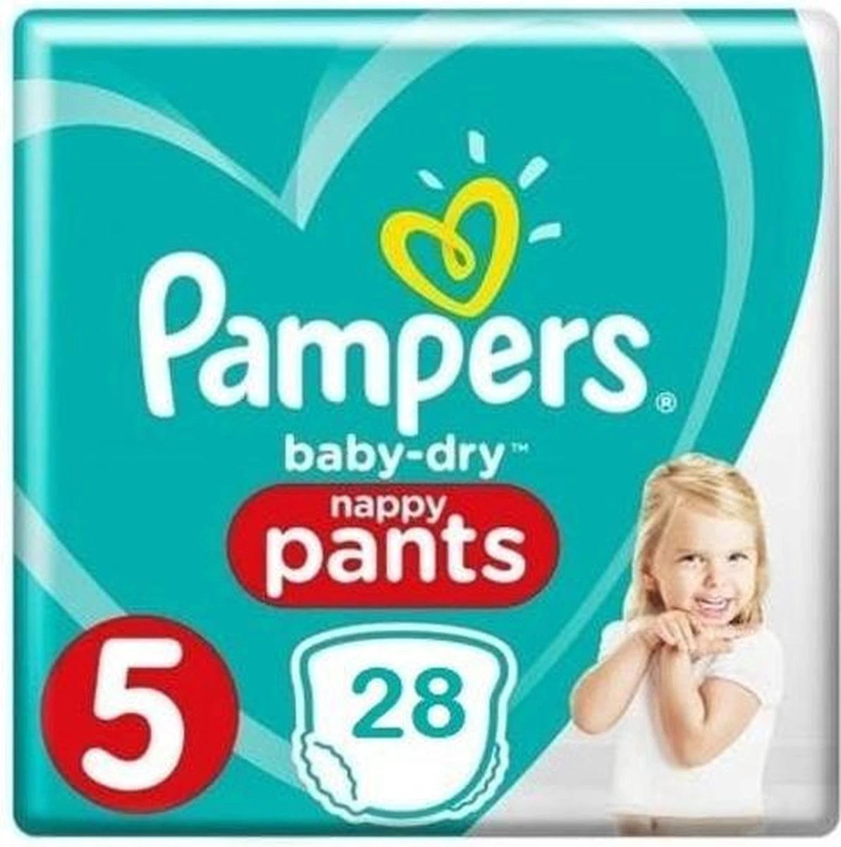 Pampers® Pampers Baby Dry Pants Maat 5 - 28 Luierbroekjes 1 Pampers® Pampers Baby Dry Pants Maat 5 - 28 Luierbroekjes