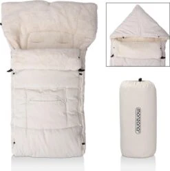 Monzana Kinderwagen Voetenzak Beige | Teddy | Maxi-Cosi | Met Opbergtas -Aanbiedingen BIBS Winkel 1193x1200 25