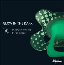 Difrax Fopspeen 6+ Maanden Natural Speen - Glow In The Dark - 2 Stuks -Aanbiedingen BIBS Winkel 1194x1200 31