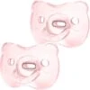 Medela Baby Fopspeen Soft Silicone Superzacht Lichtgewicht Eendelig - Soft Pink - 6-18 Maanden - 2 Stuks