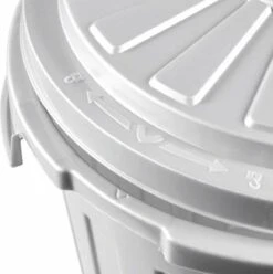 AFVALBAK ROND M/D MAXI BIN 36X42 - 23 L GRIJS OK KEEEPER 10213 -Aanbiedingen BIBS Winkel 1195x1200 16