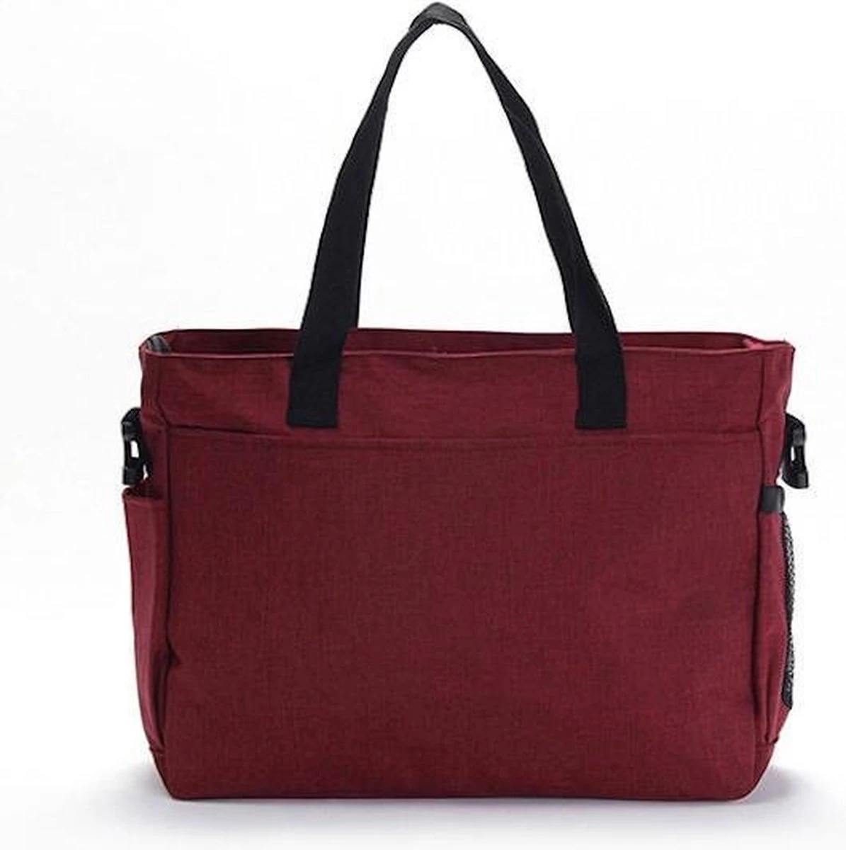 Merkloos Decopatent® Luiertas Schoudertas - Baby Verzorgingstas - Incl Verschoningsmatje & Flessenhouder - Vakken - Jongens/Meisjes - Grijs 6 Merkloos Decopatent® Luiertas Schoudertas - Baby Verzorgingstas - Incl Verschoningsmatje & Flessenhouder - Vakken - Jongens/Meisjes - Grijs - Afbeelding 6