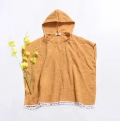 Merkloos Hydrofiele Badcape Blauw Voor 0-2 Jaar -Aanbiedingen BIBS Winkel 1197x1200 7