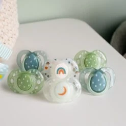 Tommee Tippee Night Time Soothers, Symmetrical Orthodontic Design, BPA-Free Silicone Baglet, 18-36m, Pack Of 6 -Aanbiedingen BIBS Winkel 1198x1200 110