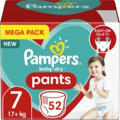 Pampers® Pampers - Baby Dry Pants - Maat 7 - Mega Pack - 52 Luierbroekjes