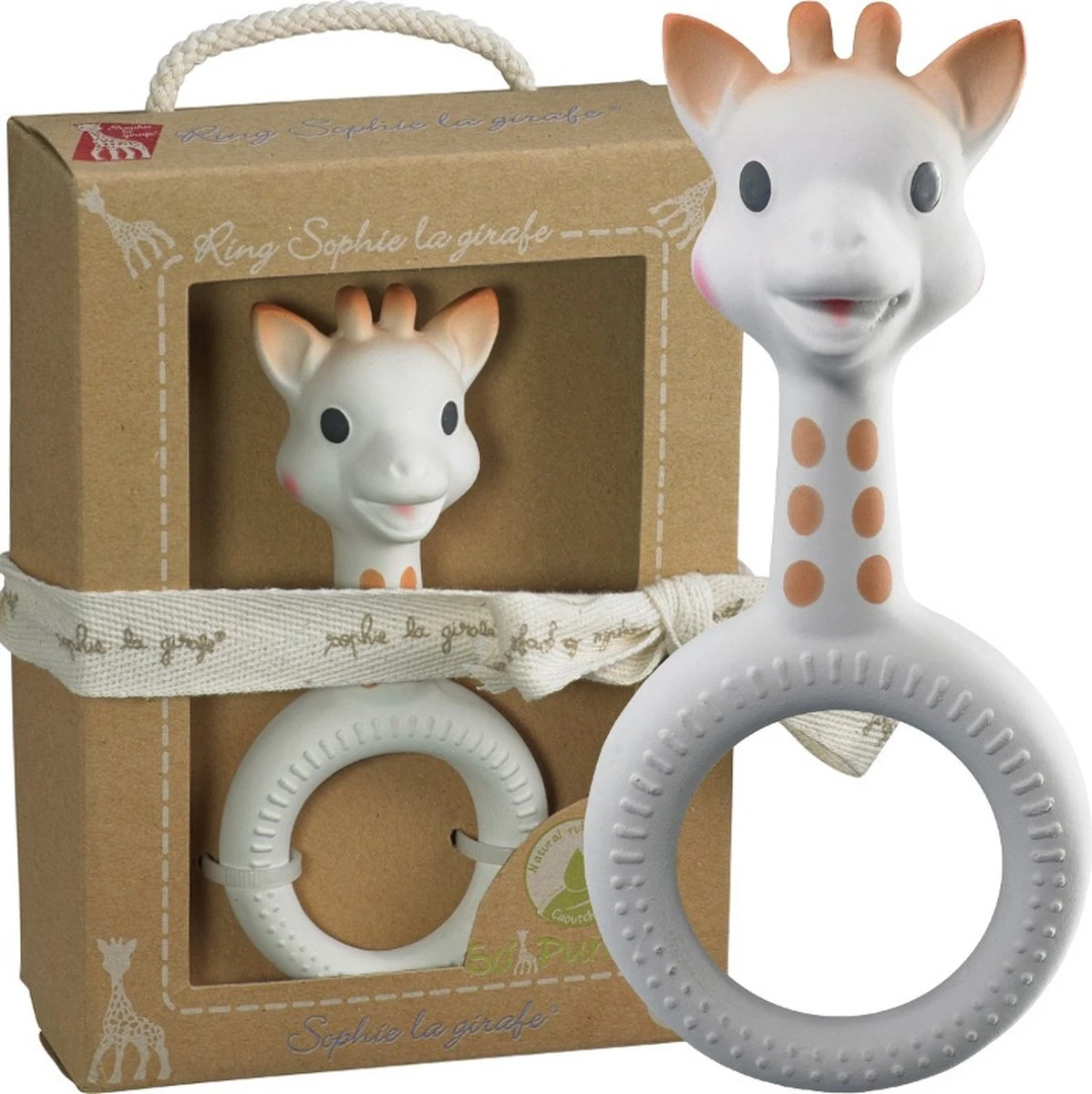 Sophie De Giraf - So Pure - Bijtspeeltje - Bijtring 6 Sophie De Giraf - So Pure - Bijtspeeltje - Bijtring - Afbeelding 6