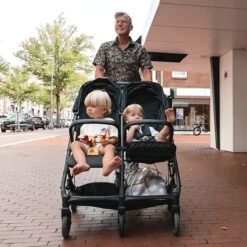 Deryan Luxe Rolo X2 Dubbele Buggy - Duo Buggy - Zwart 27 Deryan Luxe Rolo X2 Dubbele Buggy - Duo Buggy - Zwart -Aanbiedingen BIBS Winkel 1198x1200 67