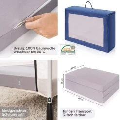 Hauck Dream N Play Plus Campingbedje Set - Met Matras En Muggennet - Navy -Aanbiedingen BIBS Winkel 1198x1200 75