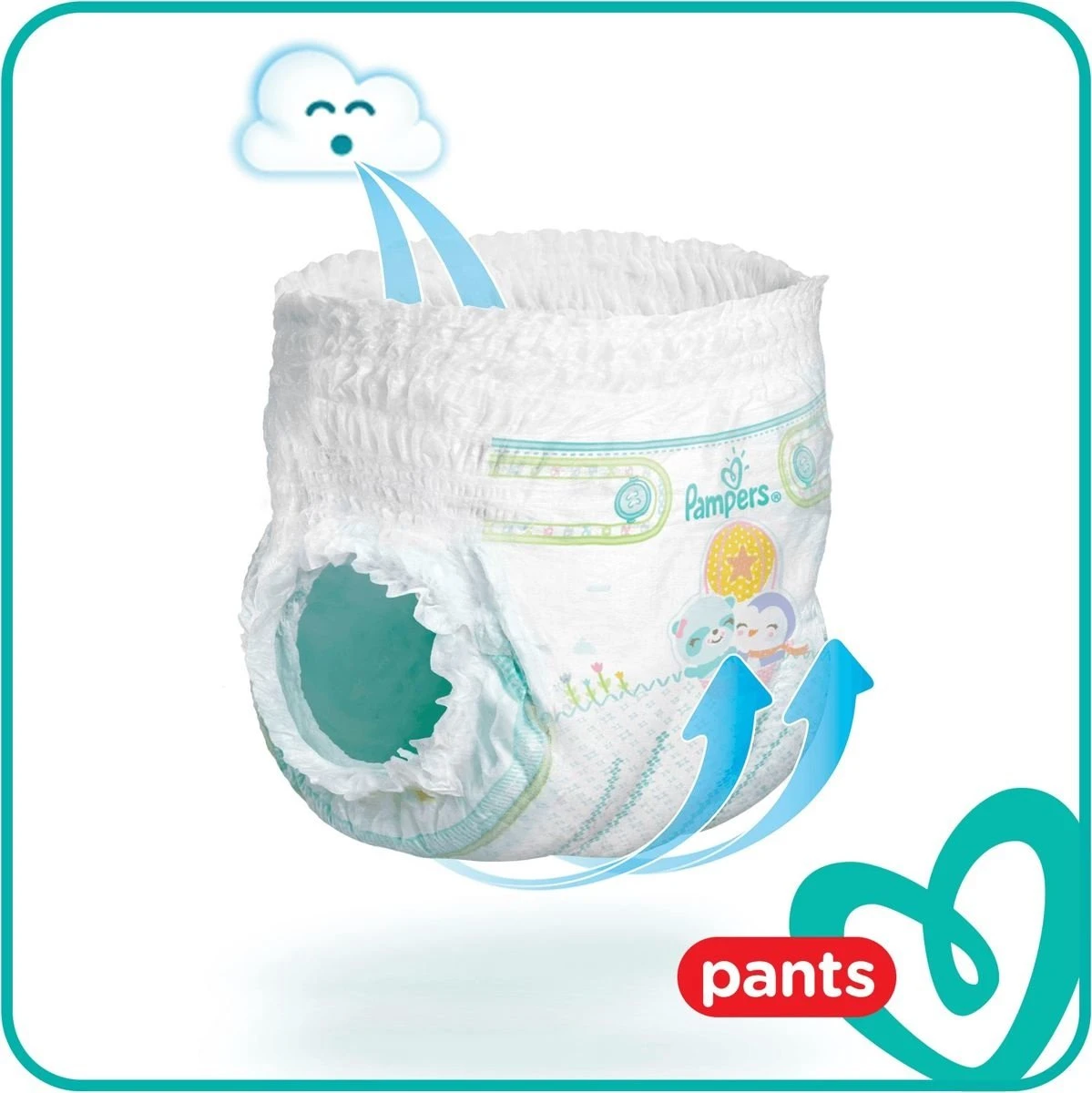 Pampers® Pampers Baby Dry Pants Luierbroekjes - Maat 5 - Mega Pack - 74 Luierbroekjes 2 Pampers® Pampers Baby Dry Pants Luierbroekjes - Maat 5 - Mega Pack - 74 Luierbroekjes - Afbeelding 2