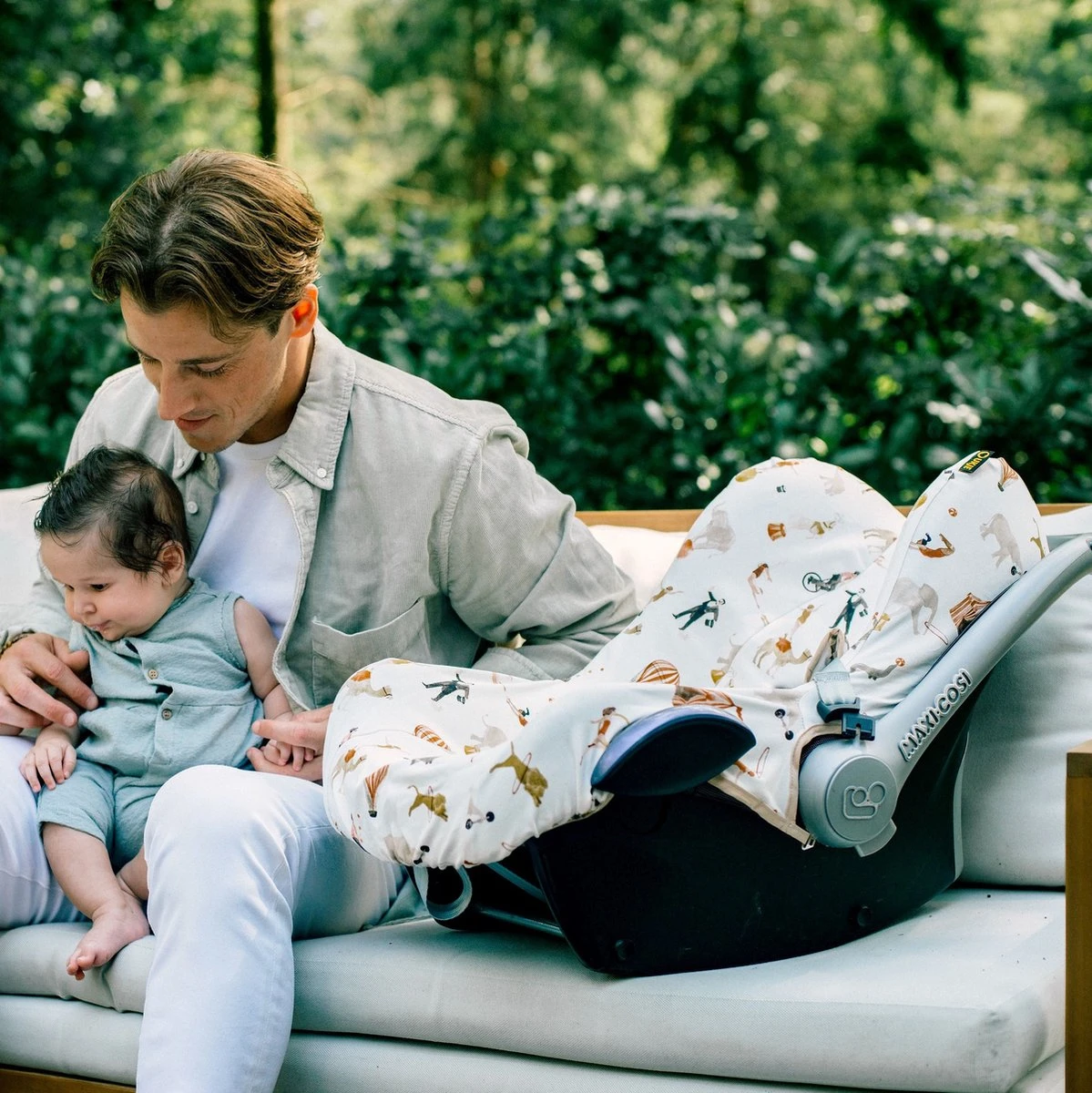 Hoes Zomerhoes Autostoelhoes Voor Maxi-Cosi Cabriofix, Citi En Pebble - Circus 9 Hoes Zomerhoes Autostoelhoes Voor Maxi-Cosi Cabriofix, Citi En Pebble - Circus - Afbeelding 9