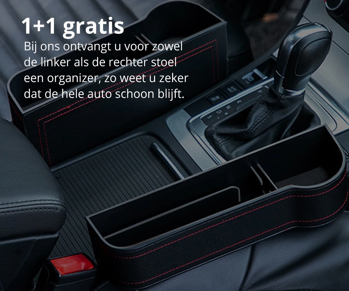 MOVENDO® - Luxe Auto Organizer Bestuurder En Bijrijder - Autostoel Opbergdoos Met Bekerhouder - Opbergen Auto Accessoires - Auto Accessories - Smartphone Telefoon Houder Geschikt Voor Tablet IPad Samsung Tab En Nintendo Switch - Cadeautje 2 MOVENDO® - Luxe Auto Organizer Bestuurder En Bijrijder - Autostoel Opbergdoos Met Bekerhouder - Opbergen Auto Accessoires - Auto Accessories - Smartphone Telefoon Houder Geschikt Voor Tablet IPad Samsung Tab En Nintendo Switch - Cadeautje - Afbeelding 2