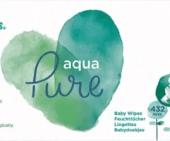 Pampers® Pampers Aqua Pure Billendoekjes - 432 Stuks -Aanbiedingen BIBS Winkel 1200x1002