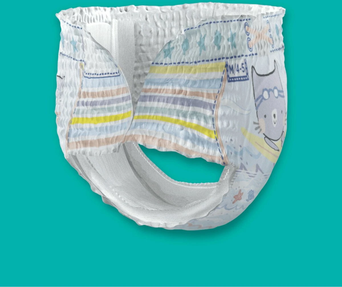 Pampers® Pampers Splashers Wegwerpbare Zwemluiers - Maat 3-4 (6-11 Kg) - 36 Stuks - Voordeelverpakking 6 Pampers® Pampers Splashers Wegwerpbare Zwemluiers - Maat 3-4 (6-11 Kg) - 36 Stuks - Voordeelverpakking - Afbeelding 6