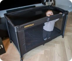 Deryan Believer Campingbedje - 120x60cm - Zwart -Aanbiedingen BIBS Winkel 1200x1010 4