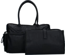 Kidzroom Vision Of Love Luiertas - Zwart - Verschoonmatje - Verstelbare Schouderband 35 Kidzroom Vision Of Love Luiertas - Zwart - Verschoonmatje - Verstelbare Schouderband -Aanbiedingen BIBS Winkel 1200x1025 3