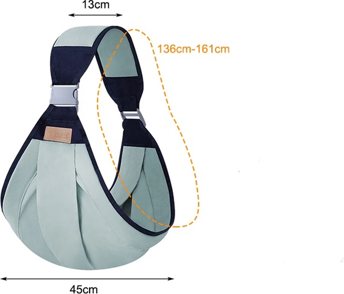 Merkloos Draagzak - Baby Draagzak - Zak - Grijs - Multifunctioneel - Ergonomisch - Baby - Dreumes - Peuter - Wrap - Travel Size - Tot 48 Maanden 3 Merkloos Draagzak - Baby Draagzak - Zak - Grijs - Multifunctioneel - Ergonomisch - Baby - Dreumes - Peuter - Wrap - Travel Size - Tot 48 Maanden - Afbeelding 3