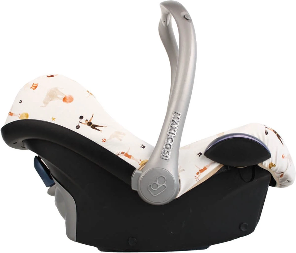 Hoes Zomerhoes Autostoelhoes Voor Maxi-Cosi Cabriofix, Citi En Pebble - Circus 4 Hoes Zomerhoes Autostoelhoes Voor Maxi-Cosi Cabriofix, Citi En Pebble - Circus - Afbeelding 4