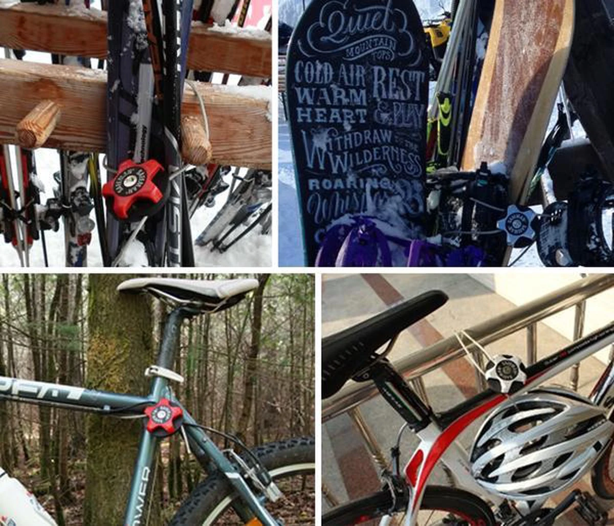 SAFEMAN - Kinderwagen Slot | Mountainbike & Racefiets | Compact & Multifunctioneel | Wit 2 SAFEMAN - Kinderwagen Slot | Mountainbike & Racefiets | Compact & Multifunctioneel | Wit - Afbeelding 2