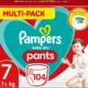 Pampers® Pampers Baby Dry Pants Luierbroekjes - Maat 7 (17+ Kg) - 104 Stuks - Multi-Pack
