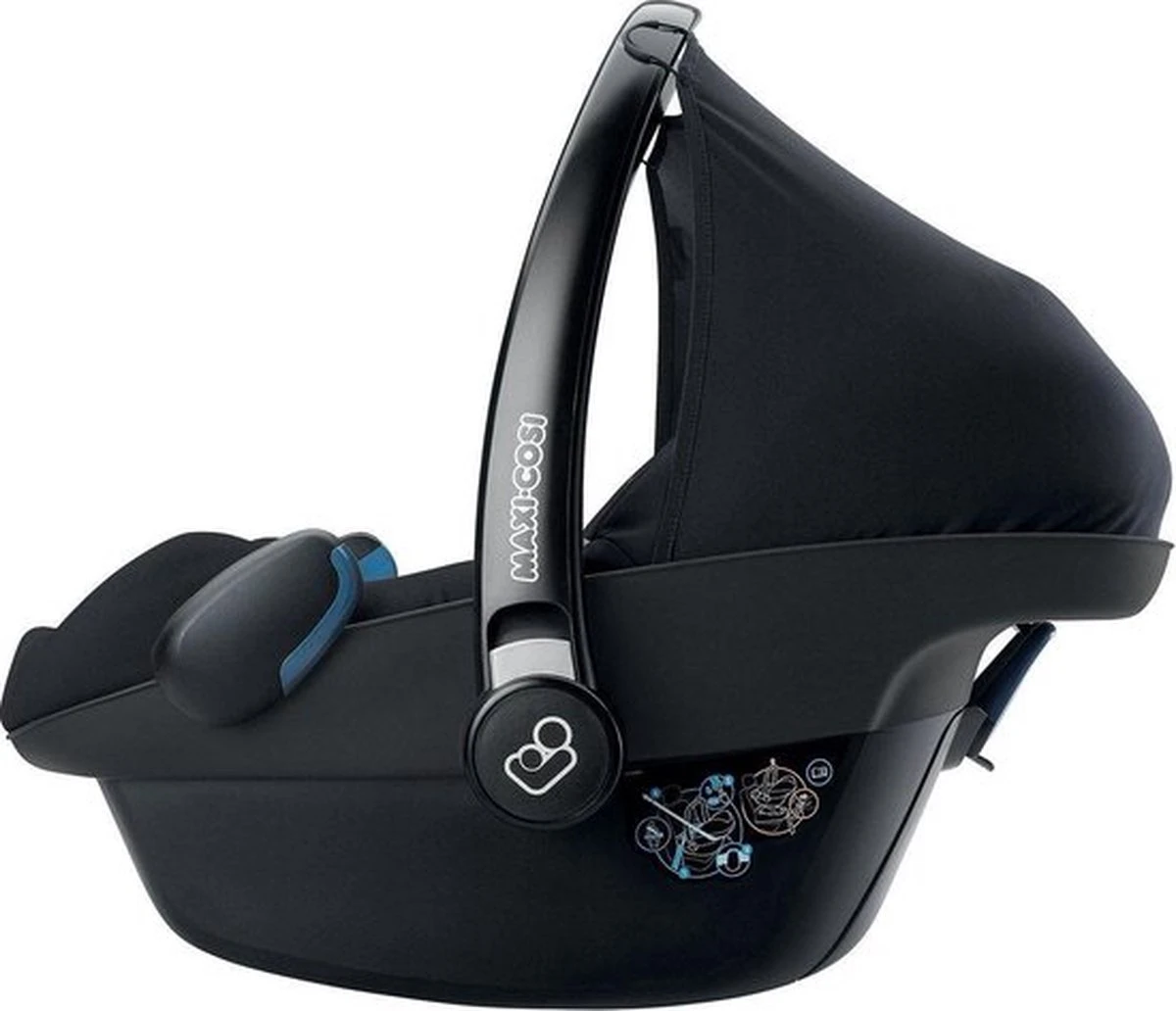 Maxi-Cosi Pebble Autostoel - Zonnekap - Zwart 2 Maxi-Cosi Pebble Autostoel - Zonnekap - Zwart - Afbeelding 2