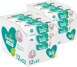 Pampers® Pampers - Sensitive - Billendoekjes - 1248 Doekjes - 24 X 52