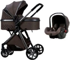 Merkloos Kinderwagen 3-in-1 – Luxe Kinderwagen - Buggy – Wandelwagen - Multifunctioneel – Opklapbaar – Incl Autostoel – Donkerbruin 11 Merkloos Kinderwagen 3-in-1 – Luxe Kinderwagen - Buggy – Wandelwagen - Multifunctioneel – Opklapbaar – Incl Autostoel – Donkerbruin -Aanbiedingen BIBS Winkel 1200x1037 5