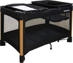 Deryan Luxe Campingbed Compleet - 120x60cm - Bodemverhoger - Verschoonblad - Opbergmand - Zwart 17 Deryan Luxe Campingbed Compleet - 120x60cm - Bodemverhoger - Verschoonblad - Opbergmand - Zwart -Aanbiedingen BIBS Winkel 1200x1039 8