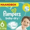 Pampers® Pampers Baby-Dry Maat 6 - 164 Luiers (2 X 82) - 13-18kg