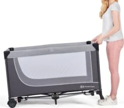 Kinderkraft Campingbed - Leody Met Accessoires - Roze -Aanbiedingen BIBS Winkel 1200x1045 9