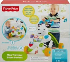 Fisher Price Fisher-Price Loop Met Mij Zebra - Franstalige Editie -Aanbiedingen BIBS Winkel 1200x1054