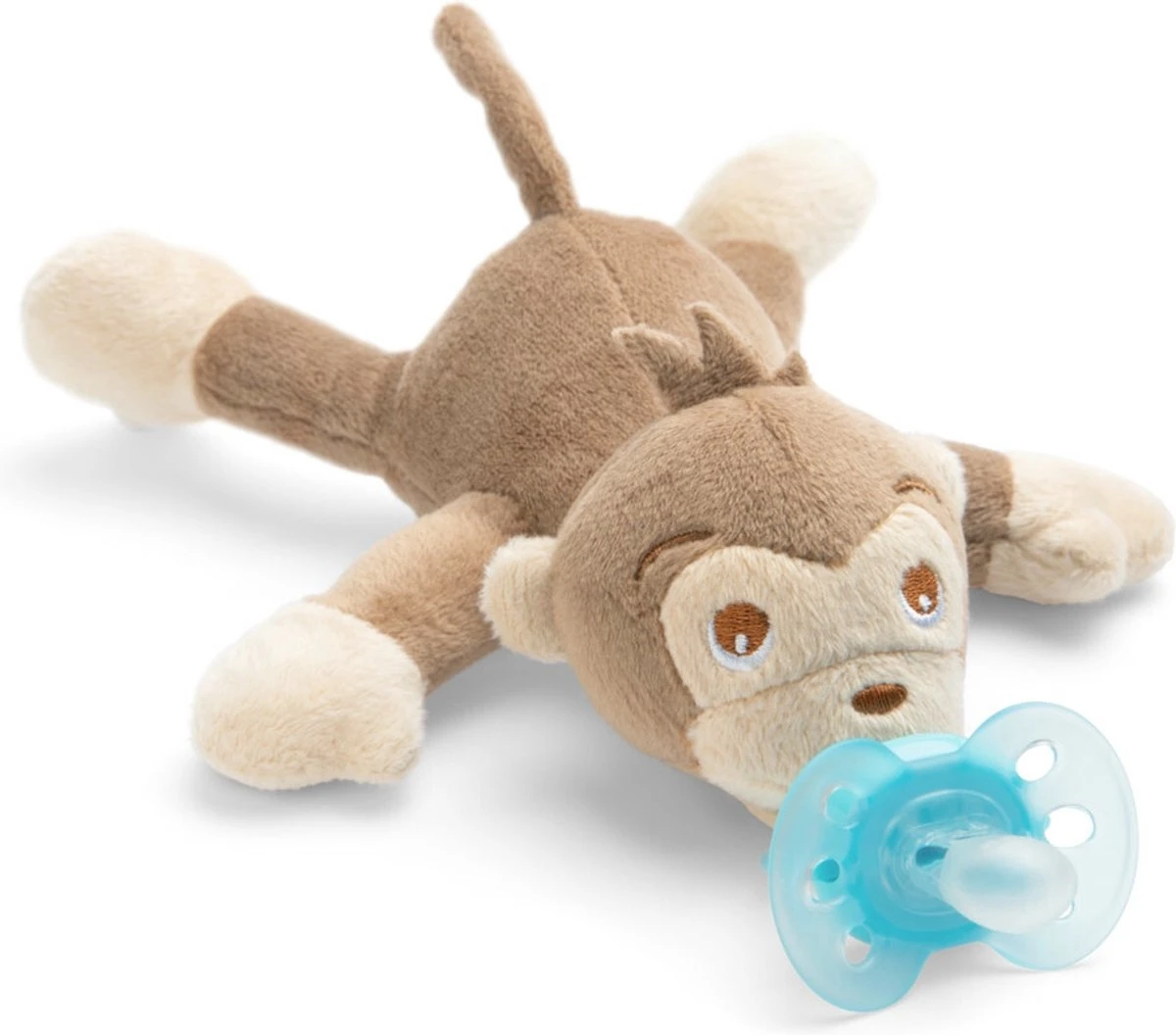Philips Avent Snuggle Knuffelspeen - 0-6 Maanden - Aapje 10 Philips Avent Snuggle Knuffelspeen - 0-6 Maanden - Aapje - Afbeelding 10
