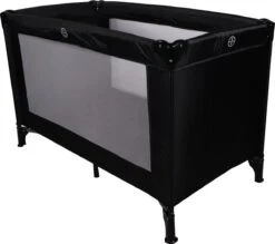 Ding Campingbedje - Zwart - 120x60 Cm - Reisbedje Inclusief Bodemmatrasje -Aanbiedingen BIBS Winkel 1200x1063 9