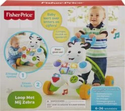 Fisher Price Fisher-Price Loop Met Mij Zebra - Looptrainer -Aanbiedingen BIBS Winkel 1200x1068 15