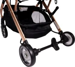 Ding Vivo Wandelwagen - Zwart/Rose - Inklapbare Buggy - Inclusief Boodschappenmandje En Zonnekap 13 Ding Vivo Wandelwagen - Zwart/Rose - Inklapbare Buggy - Inclusief Boodschappenmandje En Zonnekap -Aanbiedingen BIBS Winkel 1200x1080 20